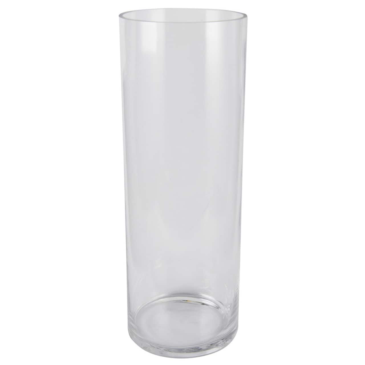 Ashland&#x2122; Cylinder Glass Vase, 15&#x22;